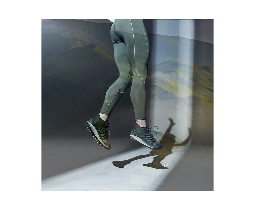 Tenis Senhora - Merrell Antora 2 Mid Waterproof - Verde Oliva - PVL438026